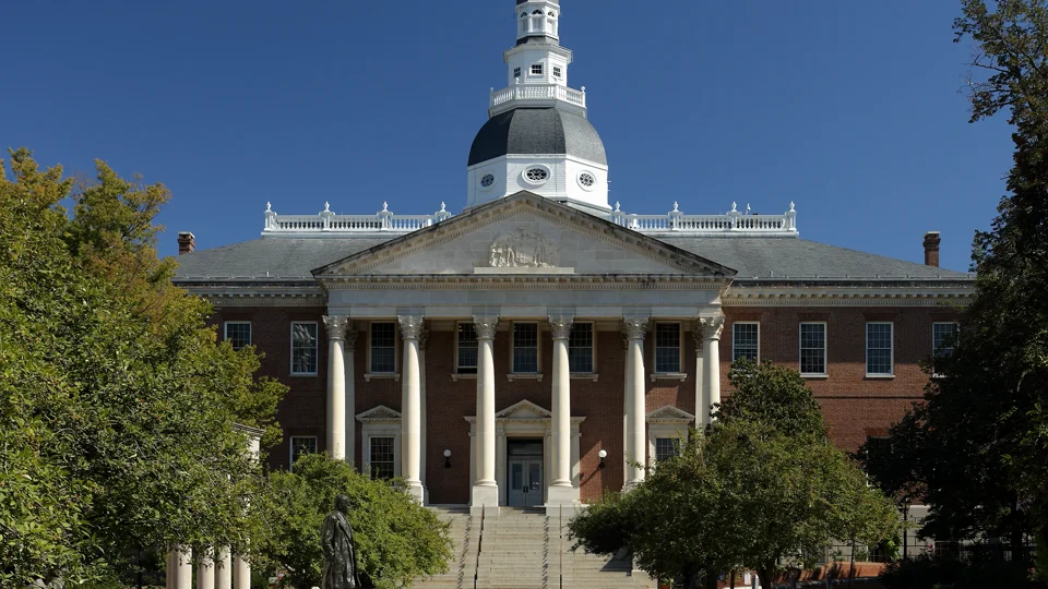 Maryland State House in Annapolis