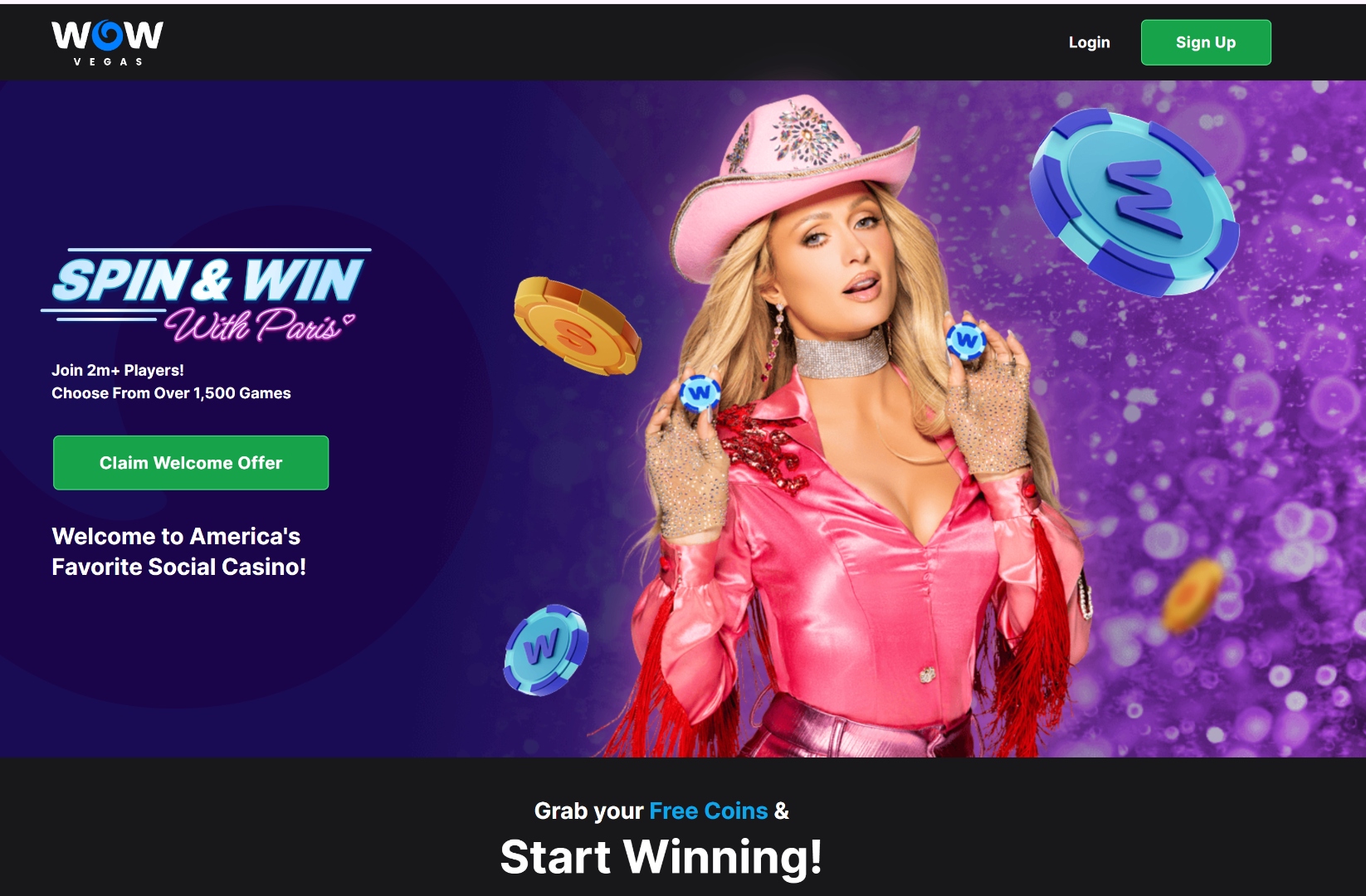 WOW Vegas screenshot